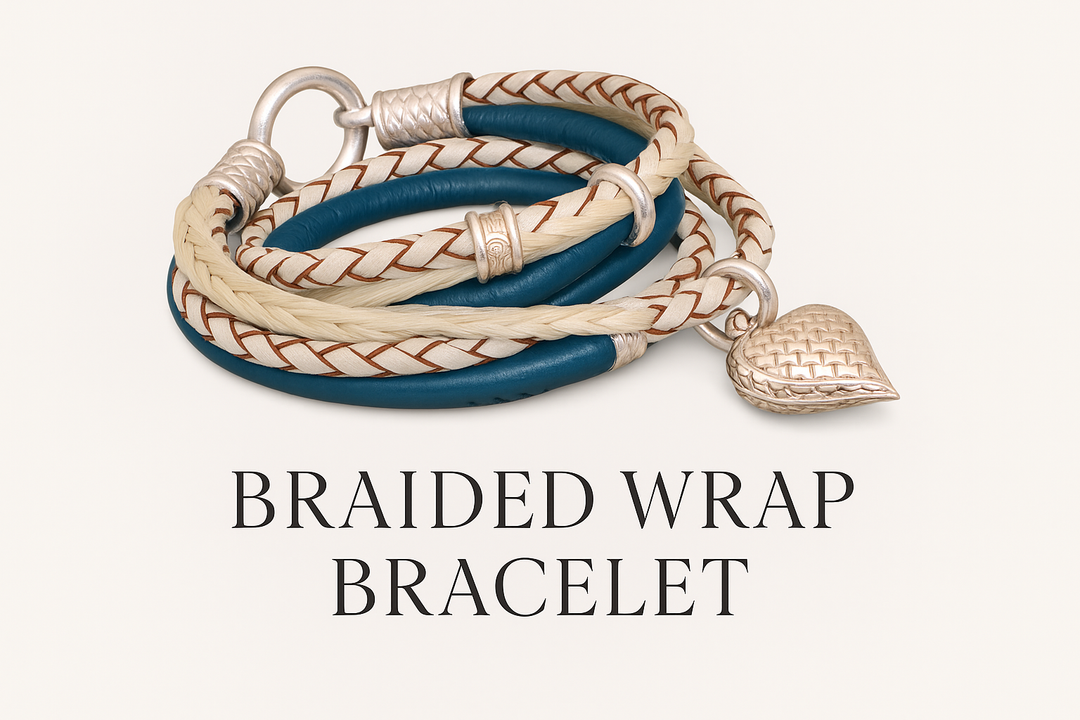 Wickelarmband aus Pferdehaar