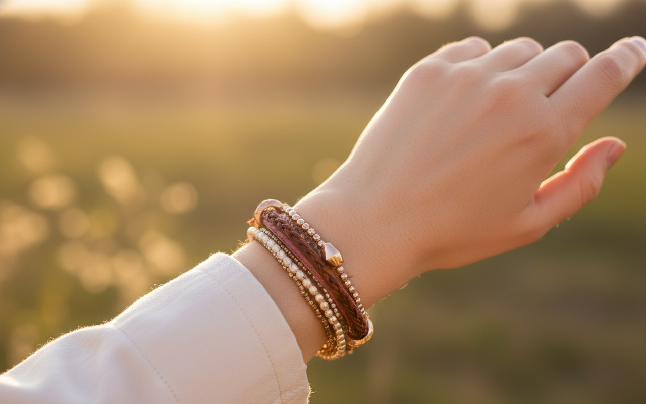 Pferdeaararmbänder für Damen