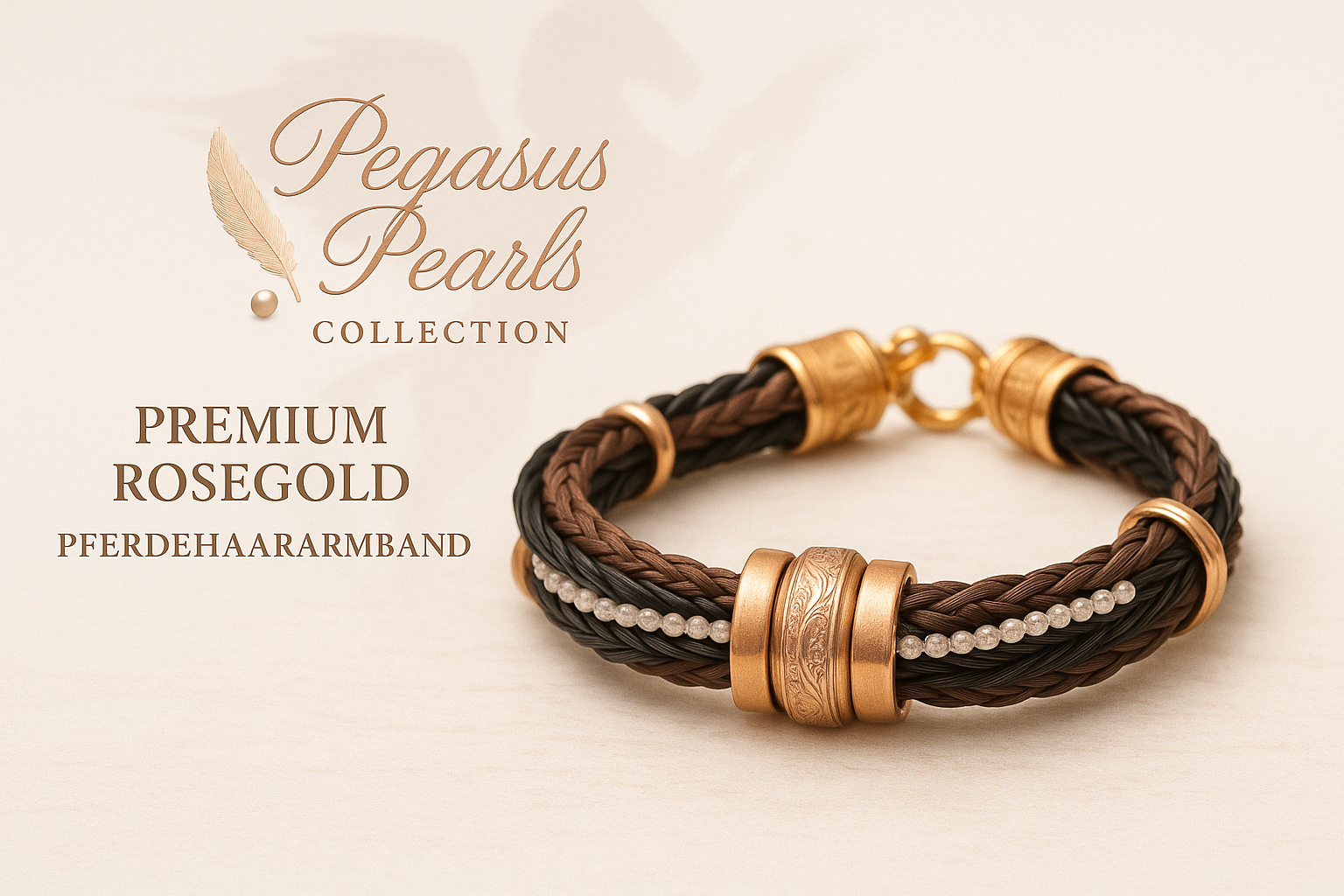 Pegasus Pearls – Handgefertigter Damenschmuck aus Pferdehaar & Edelsteinen