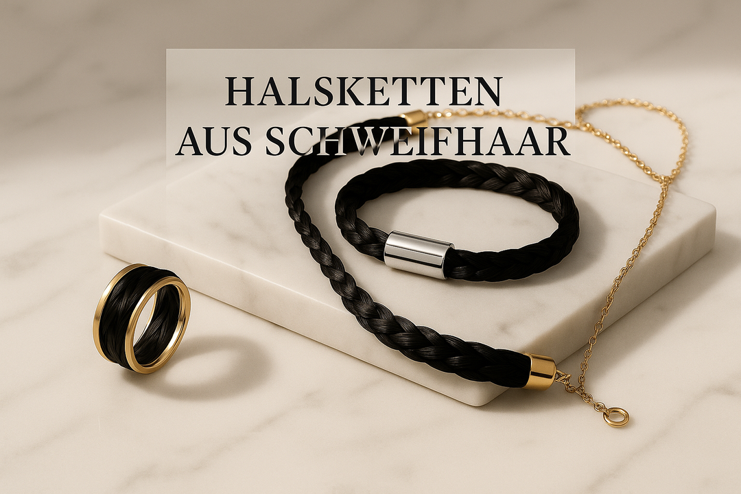 Halsketten und Collier aus Schweifhaar - Cavallin Schweiz - Pferdehaarschmuck
