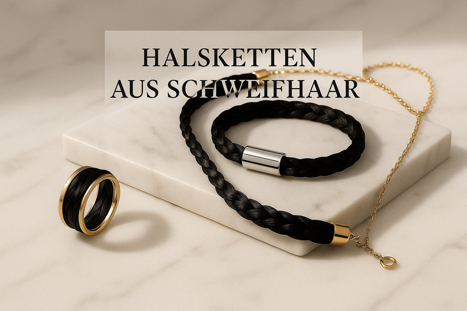 Halsketten & Colliers aus Pferdehaar – Handgefertigte Verbundenheit
