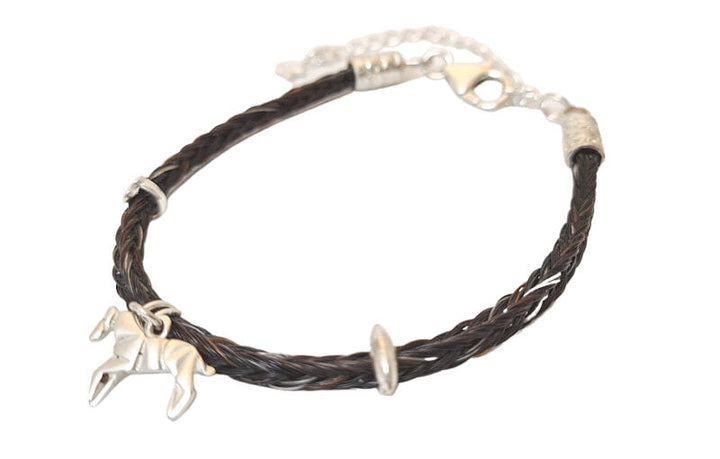 Reitstunden Pferdehaararmband für Kinder - Cavallin Kids Kollektion