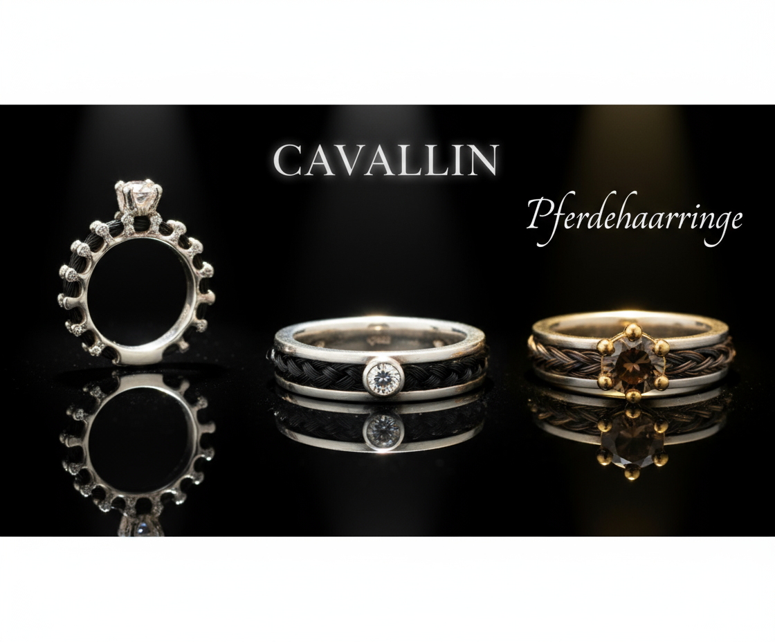 Horsehair Ring Collection - Ringe aus Pferdehaar  von Cavallin Pferdehaarschmuck