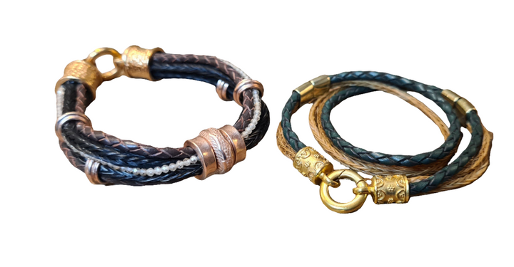 Zierliches Pferdehaararmband - Eleganter Begleiter für jeden Tag
