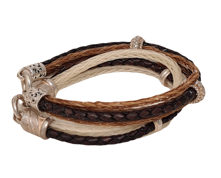 Pferdehaararmband für Kids - Cavallin Kids Sterlingsilber