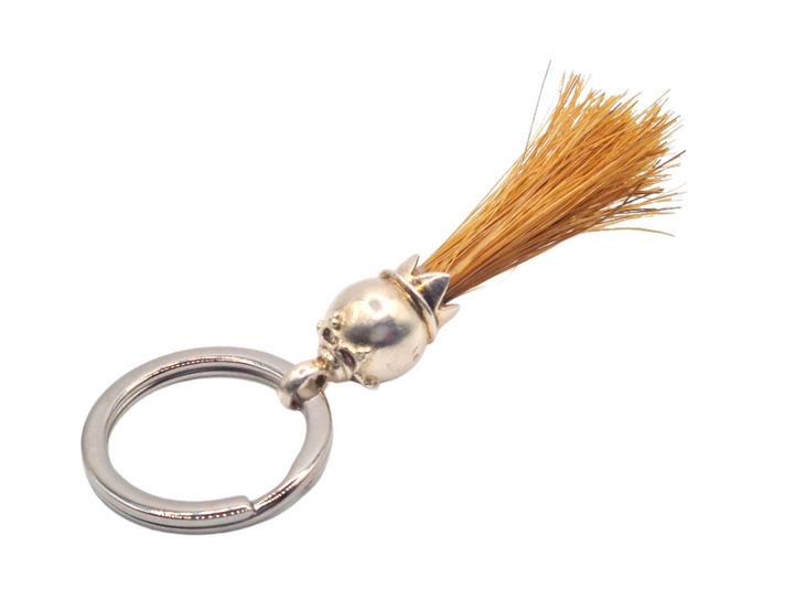 Schlüsselanhänger aus Pferdehaar Tassel - fuchs