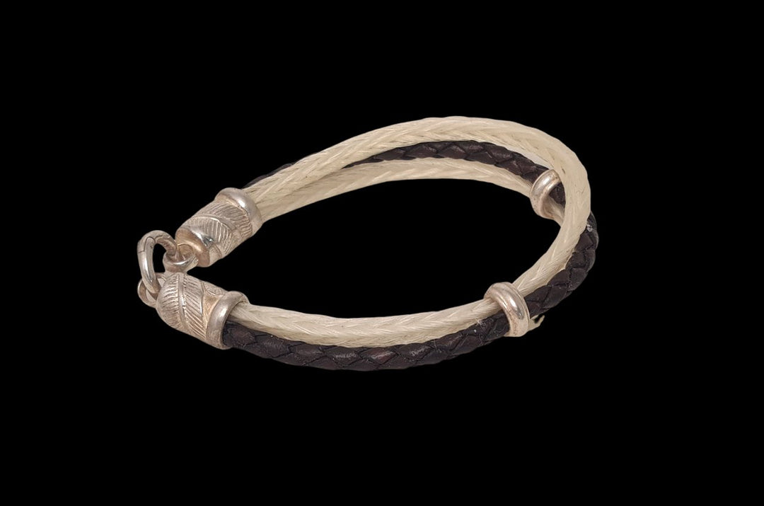 Schmuck aus Pferdehaar für Kinder_ CAVALLIN -Pferdehaararmband