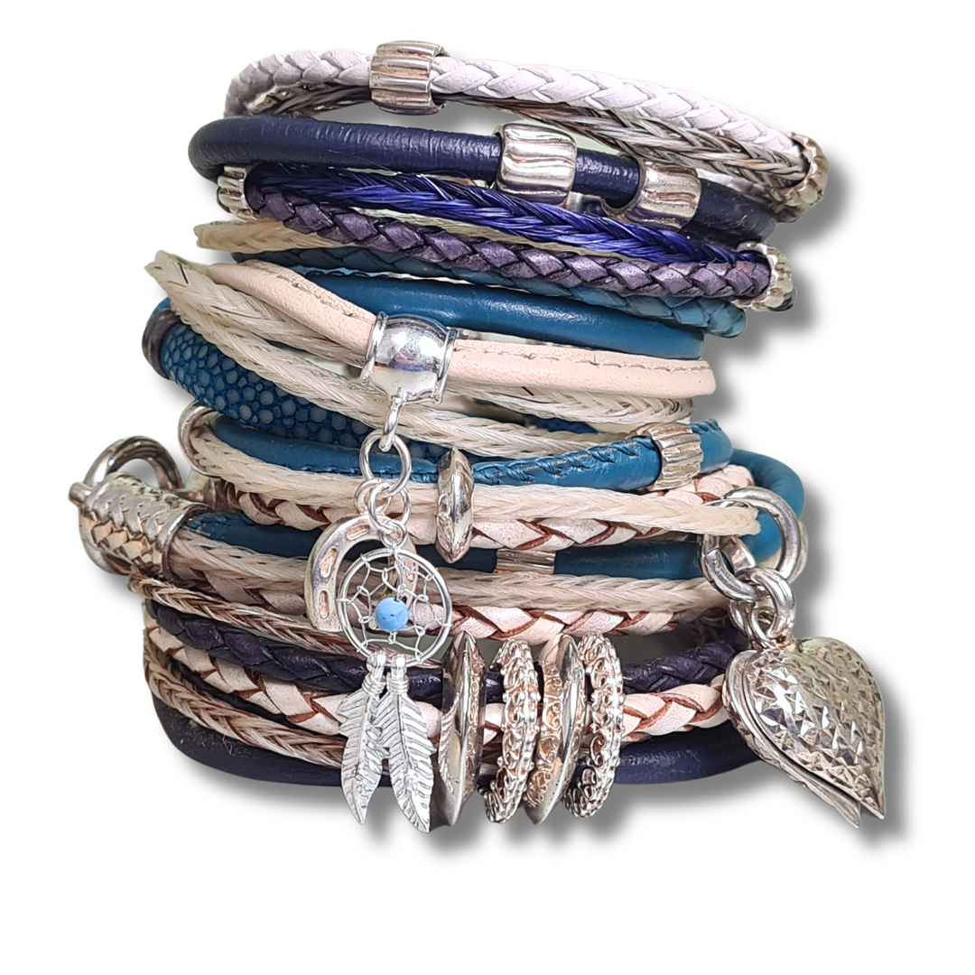 Werbung - Pferdehaararmband