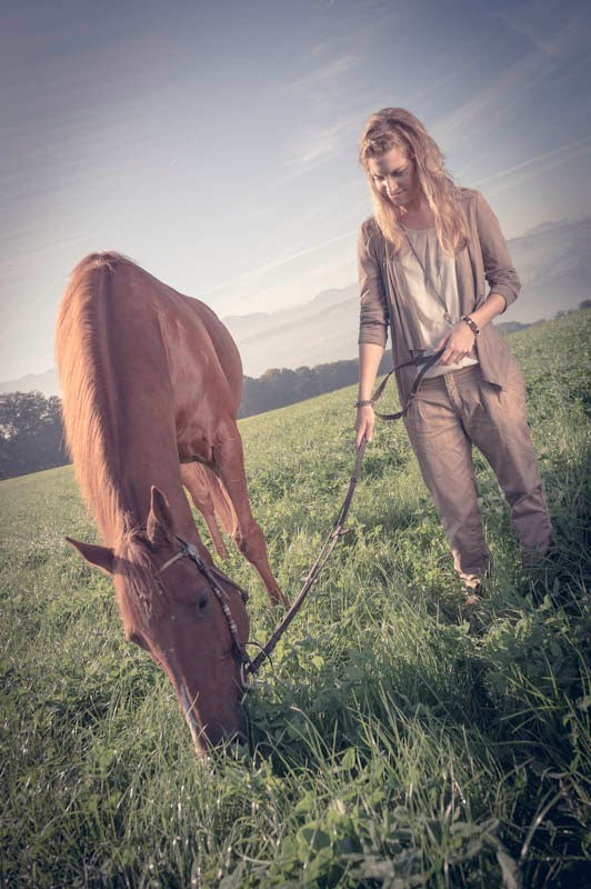 Pferdehaararmband Cavallin -Werbung-