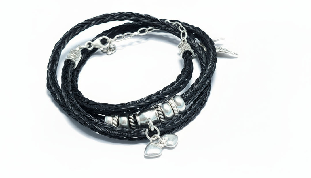 Wickelarmband aus Pferdehaar