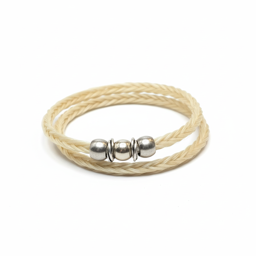 Animiertes Rosshaar-Armband