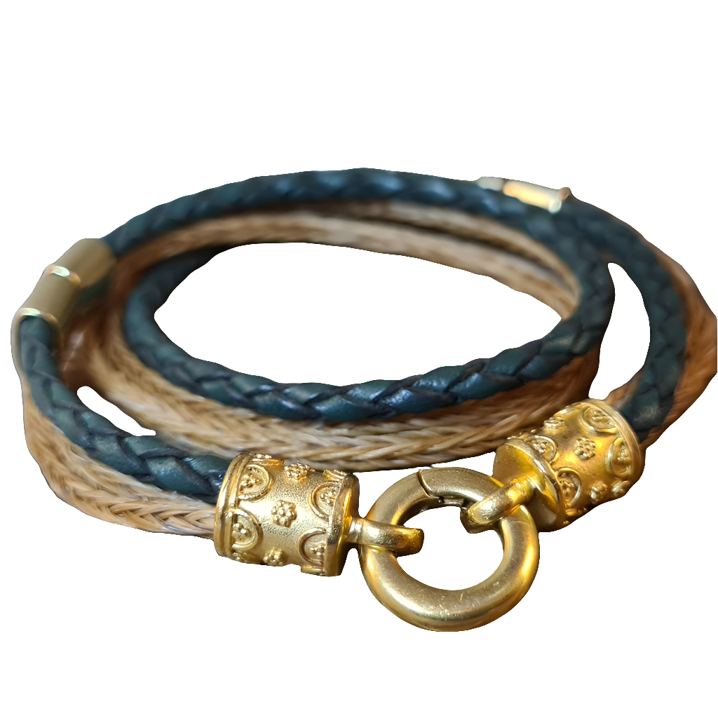 Zierliches Pferdehaararmband - Eleganter Begleiter für jeden Tag