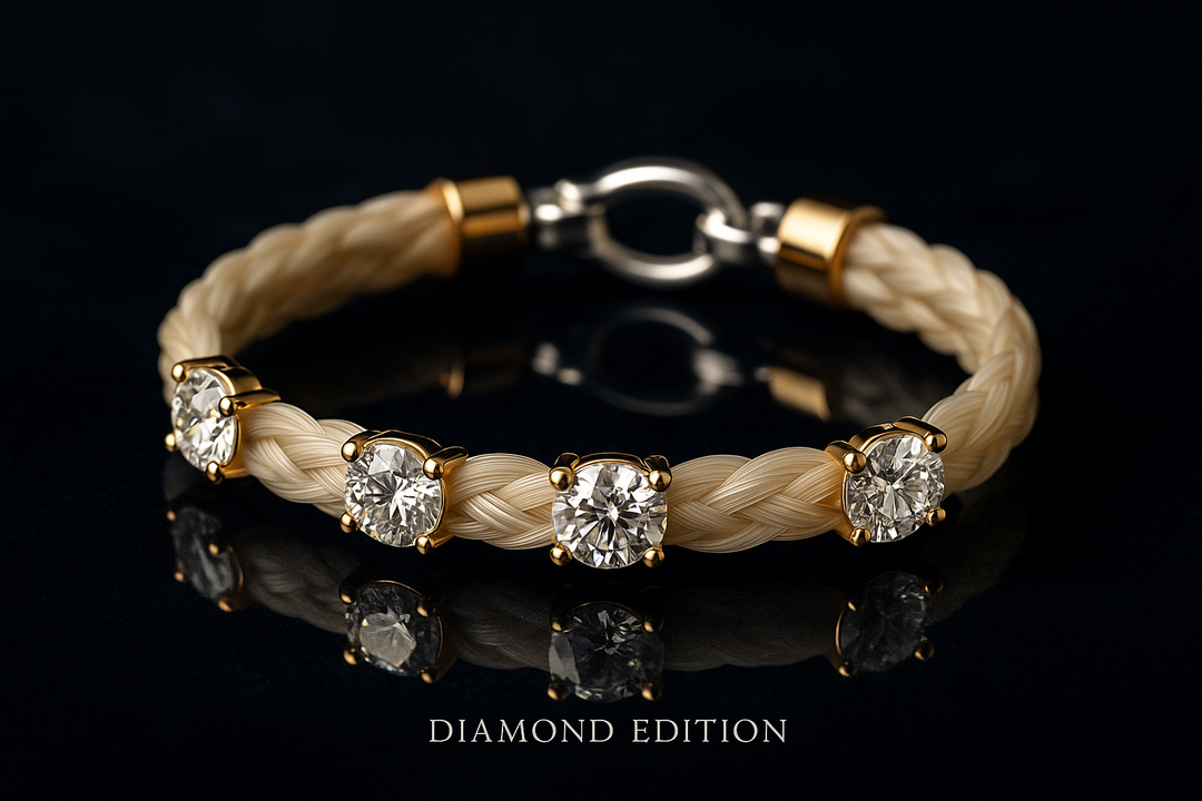 Diamond Edition Pferdehaararmband - Hauptbild
