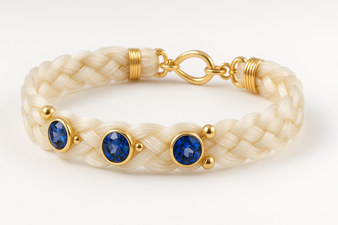 Hochzeits-Armband aus Pferdehaar
