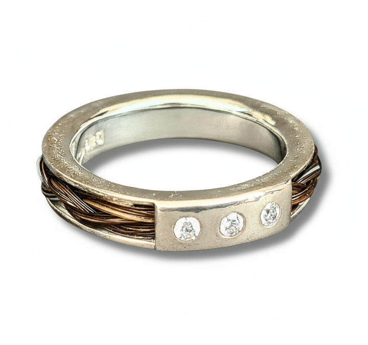 Makelloser Sterling Silber 925 Ring für Online-Shop