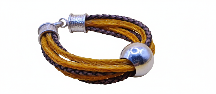 Mehrsträngiges Pferdehaar-Armband