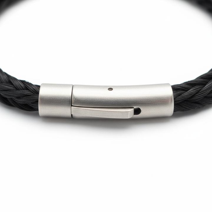 Pferdehaar-Armband Magnetverschluss Detail