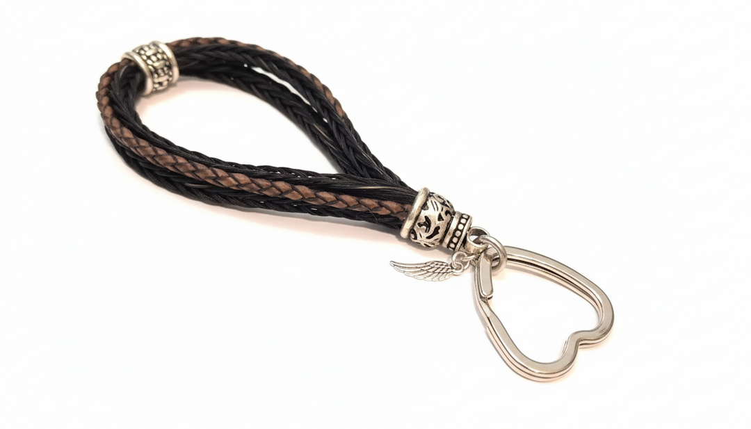 Pferdehaar-Schlüsselanhänger 