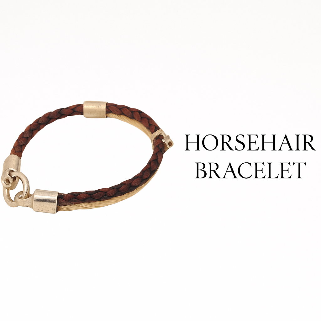 Pferdehaararmband Banner