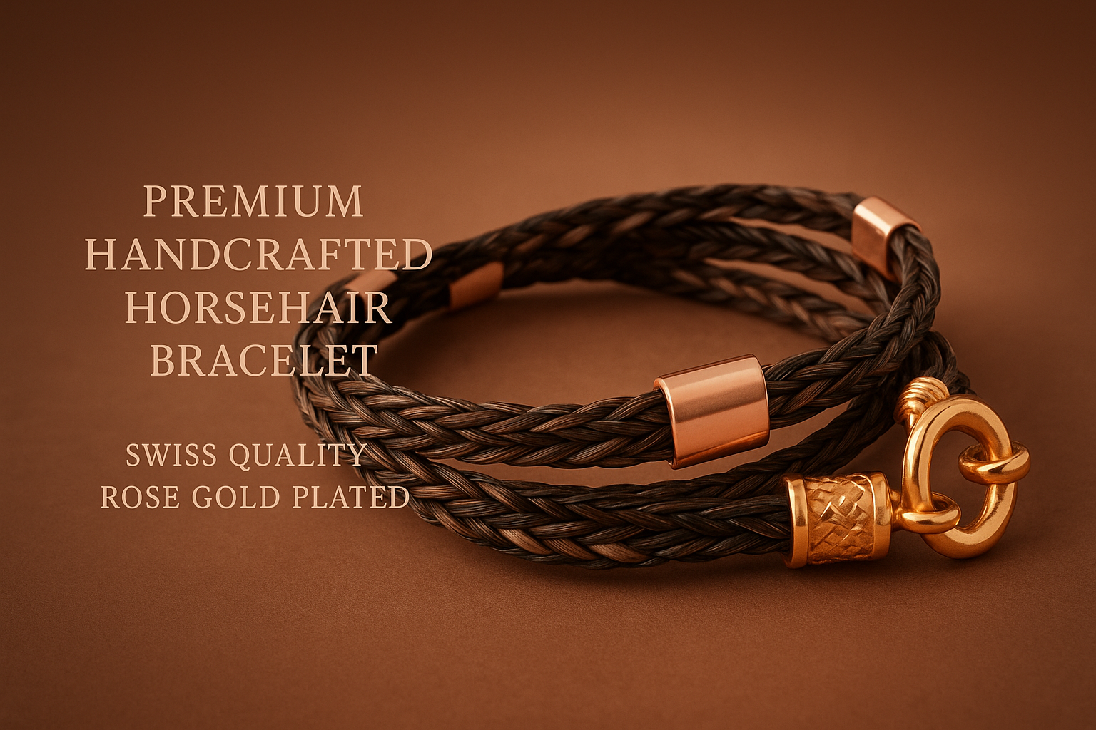 Premium Roségold Armband Banner