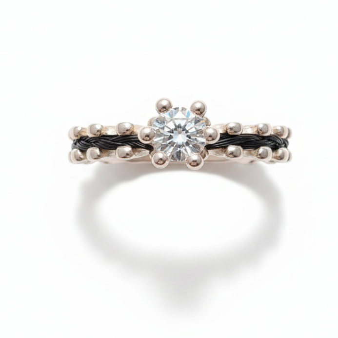 Top-down flat lay view