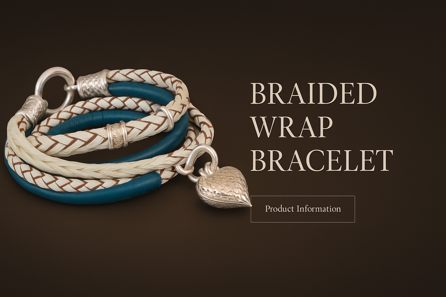 Wickelarmband aus Pferdehaar - Cavallin Schweiz