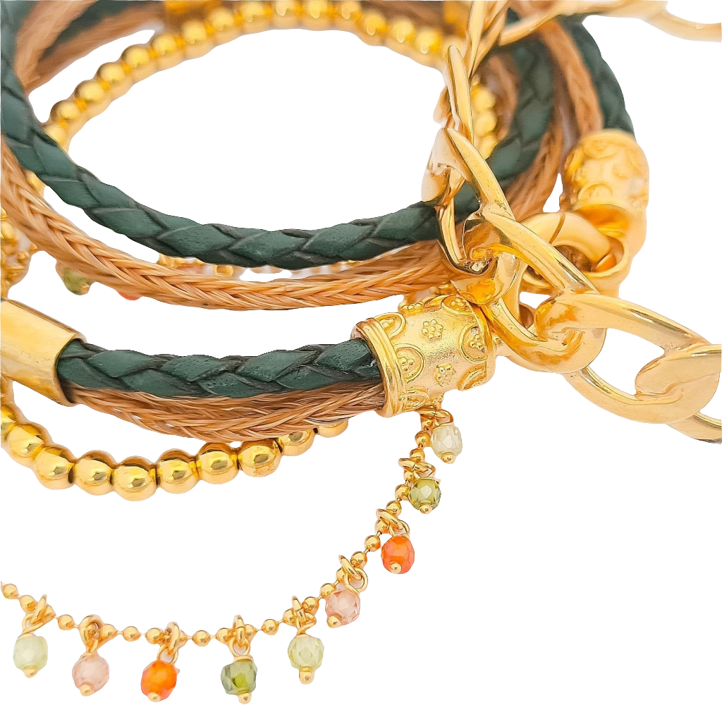 Zierliches Pferdehaararmband - Eleganter Begleiter für jeden Tag