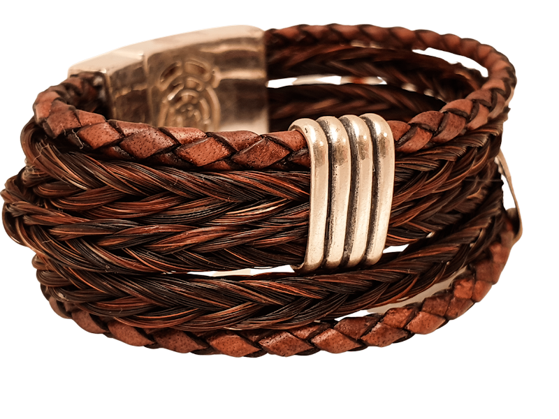 Pferdehaararmband für Herren