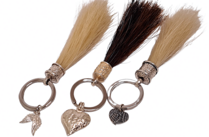 Horse Hair Tassel - Key Chain