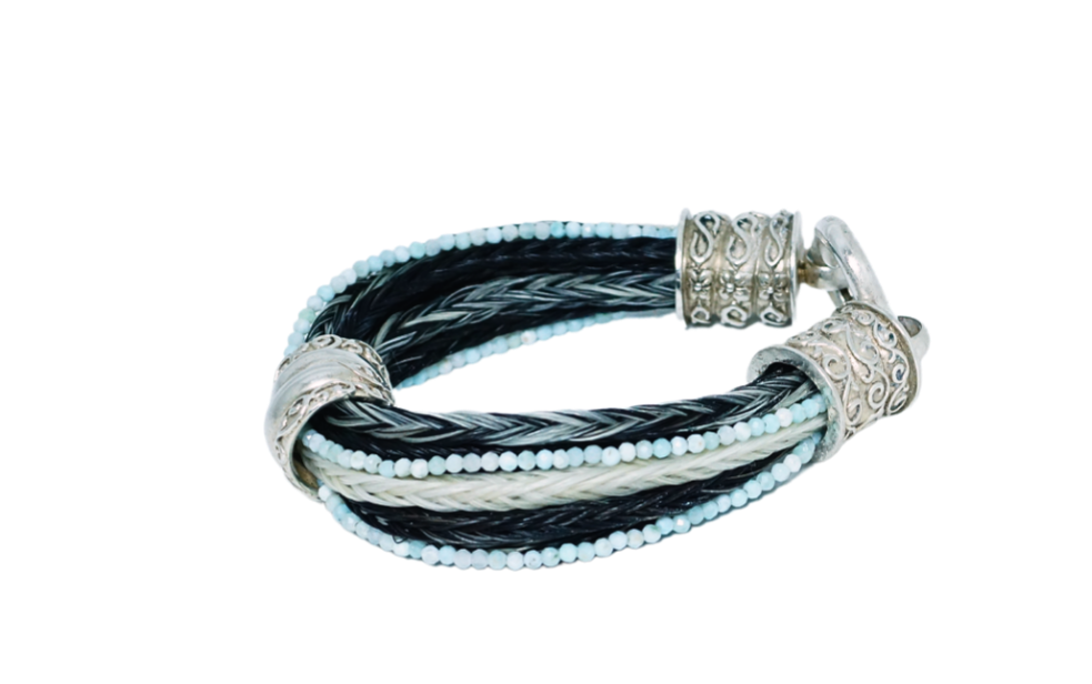 Pferdehaararmschmuck Cavallin - Schmuck aus Pferdehaar - Cavallin - Pferdehaarschmuck Schweiz