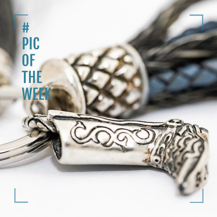 Keychain cowboy boots